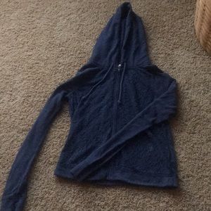Blue Lace sweatshirt